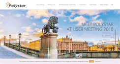 Desktop Screenshot of polystar.com