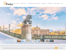 Tablet Screenshot of polystar.com